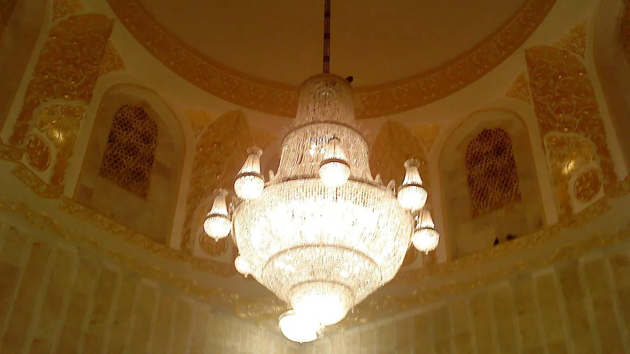 Inside Raudat Tahera — the Quran inscribed in gold